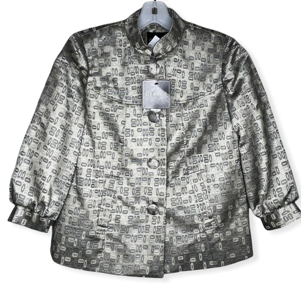 George Jacquard Jacket nwt‎